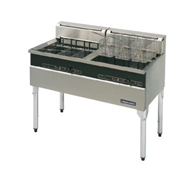 Blue Seal E604 – 1200mm Twin Pan Electric Fish Fryer for Commercial Kitchens