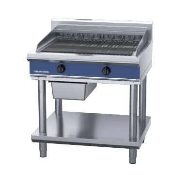 Blue Seal 900mm Electric Contact Chargrill with Stand – E596D-LS, 13.4kW Dual-Zone - Image 2