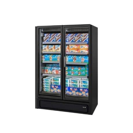 Bonnet Névé BN_MFRZ/3AD EcoVert Vertical Freezer – 3 Glass Doors, R290, LED - Image 2