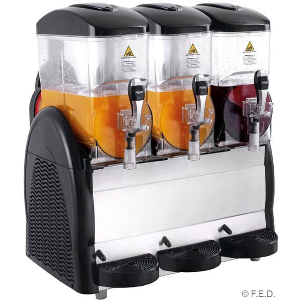 Benchstar FABIGANI-3S Slushie Machine – 3 x 12L Bowls, 1100W - Image 2