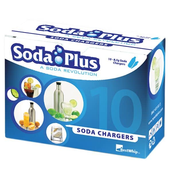Best Whip CGB9999 Soda Chargers – 10-Pack CO₂ Bulbs for Sparkling Water and Carbonated Drinks