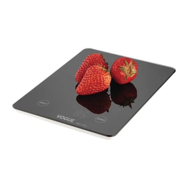 Vogue FS488 Digital Black Rectangular Scale – 10kg / 1g Accuracy - Image 2