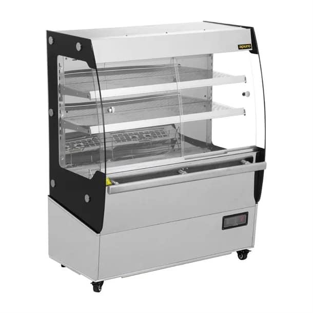 Apuro HW922-A Freestanding Heated Multideck – 200L, 1000mm - Image 2