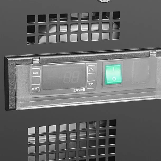 Polar GJ449-A G-Series Upright Back Bar Cooler – 490L Hinged Glass Doors - Image 3