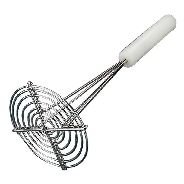 Vogue Potato Masher St/St - 125mm 5" (Round) - Image 3