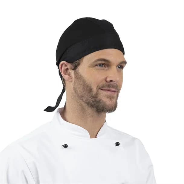 Whites Nevada Chefs Bandana Black - Image 3