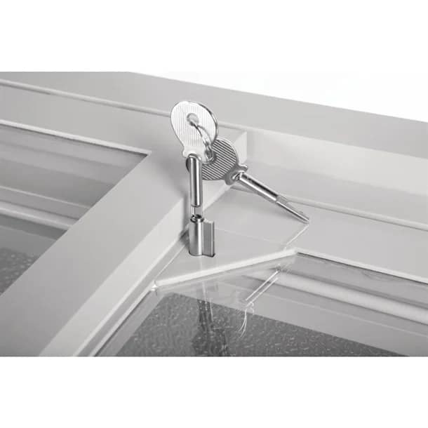 Polar GM499-A G-Series Display Chest Freezer – 270L Glass Top | Commercial - Image 5