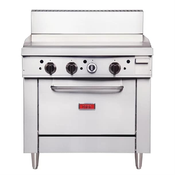 Thor GE544 Gas Oven Range with 900mm Griddle Plate, LPG or Natural Gas