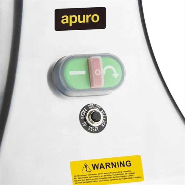 Apuro CH134-A Heavy Duty Meat Mincer – Size #22, 735 W, 250 kg/hr - Image 6