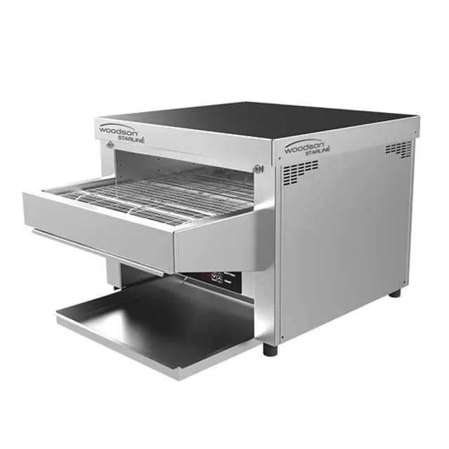 Woodson W.CVT.BUN.30 Conveyor Bun Toaster with 420 Buns/hr Output – Ideal for Fast Food & Catering