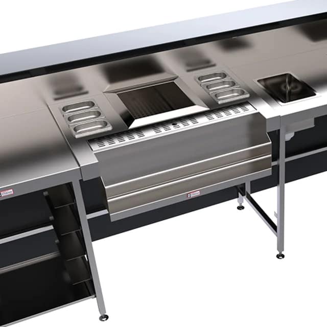 Simply Stainless SBM.CS.0950 Cocktail Station – 950mm, 600mm Depth | KW - Image 4
