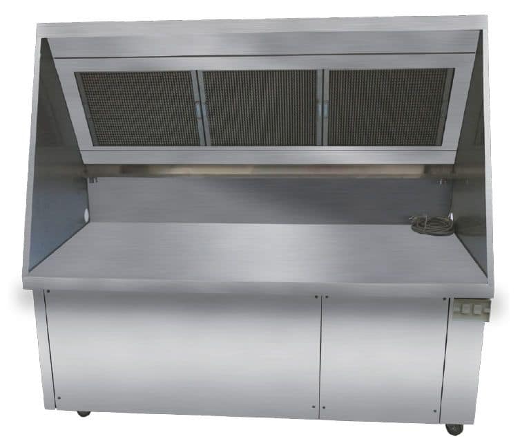 Simcohood DH1800-750 Ductless Exhaust Hood System – 1800×750×1400mm