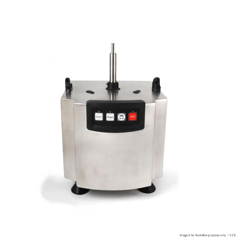 Yasaki BC-8V2 Double Speed Bowl Cutter Mixer – 8L, Tabletop, SS, Dual Speed - Image 4