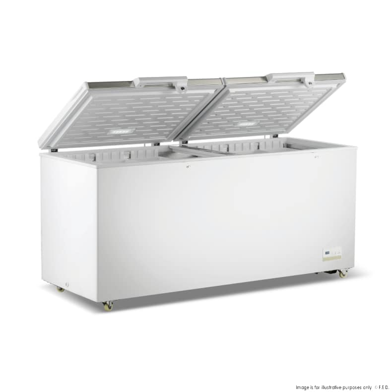 Thermaster BD600F Chest Freezer with Stainless Steel Lid – 600 L - Image 2