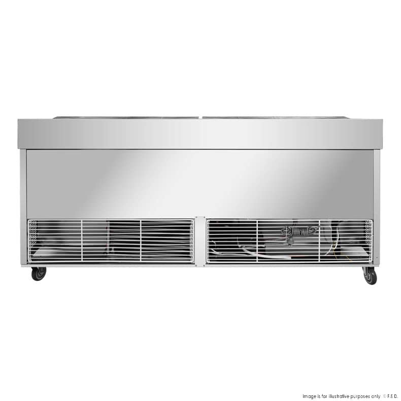 Thermaster PWB200 Three-Door Deluxe Pizza Prep Bench – 2000 mm - Image 5