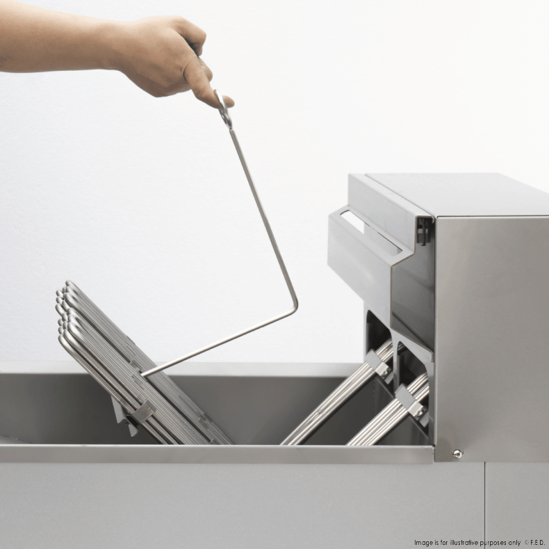 Frymax EF-28LE Electric Fryer – 28L Oil Capacity, Cold Zone, 18kW - Image 4