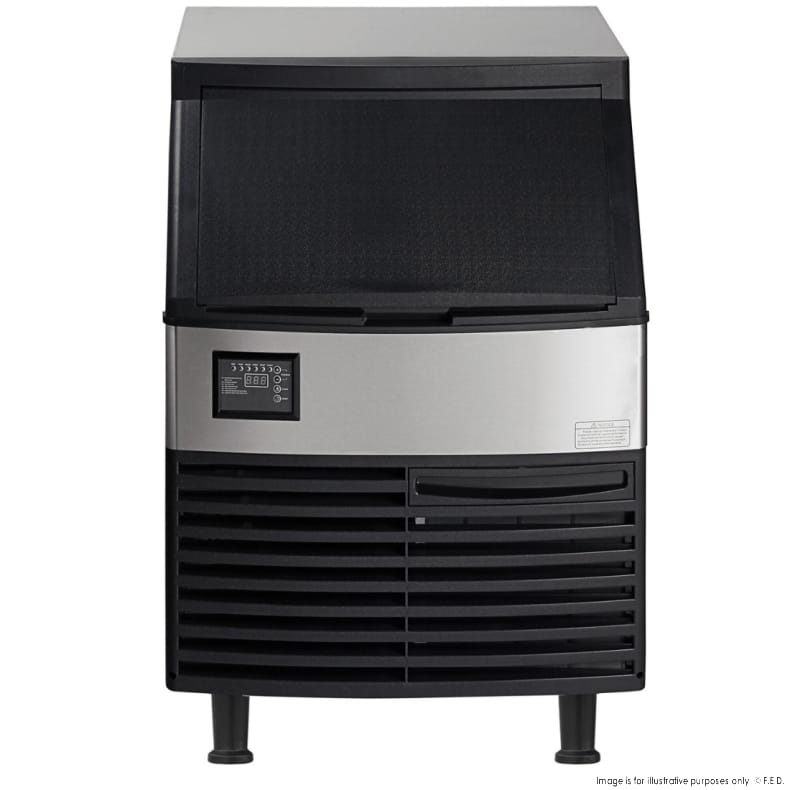 Blizzard SN-210P Ice Maker with 95kg Output, Air Cooled System & Compact Stainless Body