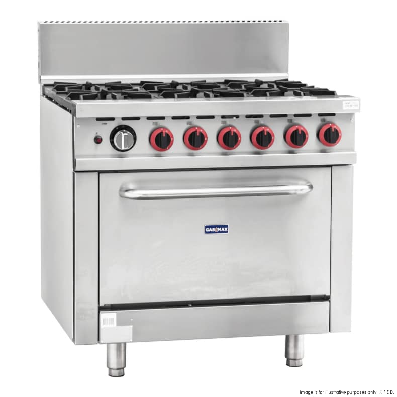 Gasmax 6 Burner With Oven Flame Failure GBS6TSLPG - Image 6