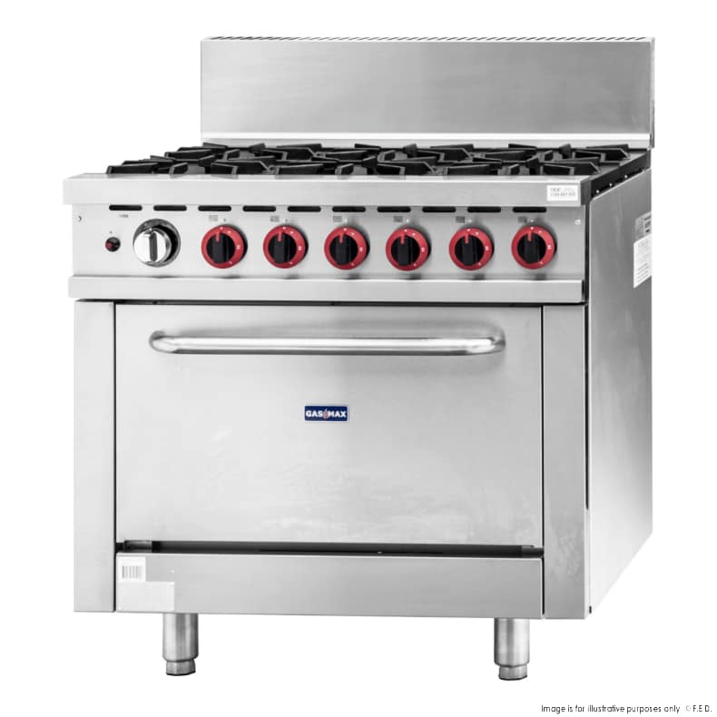 Gasmax 6 Burner With Oven Flame Failure GBS6TSLPG - Image 7