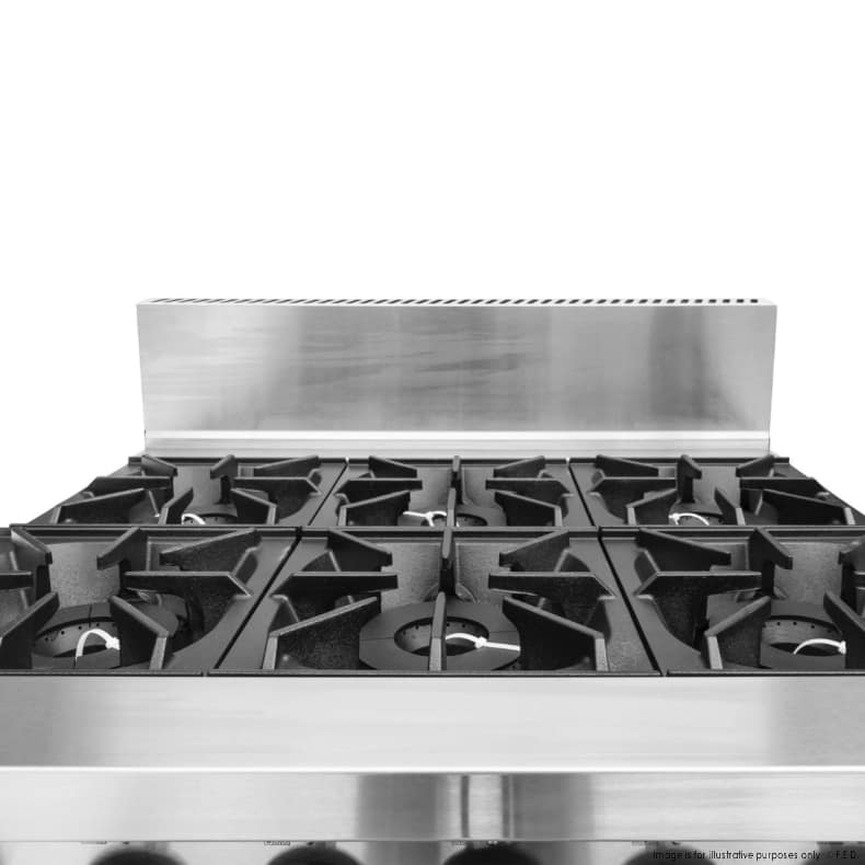 Gasmax 6 Burner With Oven Flame Failure GBS6TSLPG - Image 3