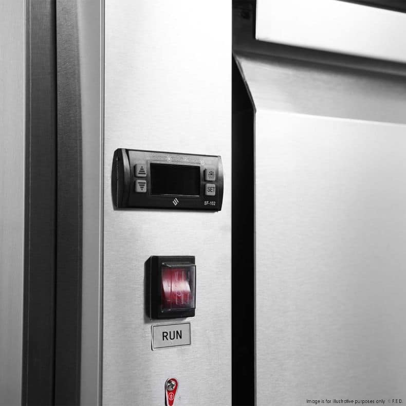 Thermaster PWB200 Three-Door Deluxe Pizza Prep Bench – 2000 mm - Image 9