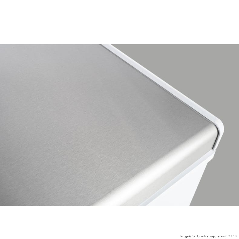 Thermaster BD600F Chest Freezer with Stainless Steel Lid – 600 L - Image 4