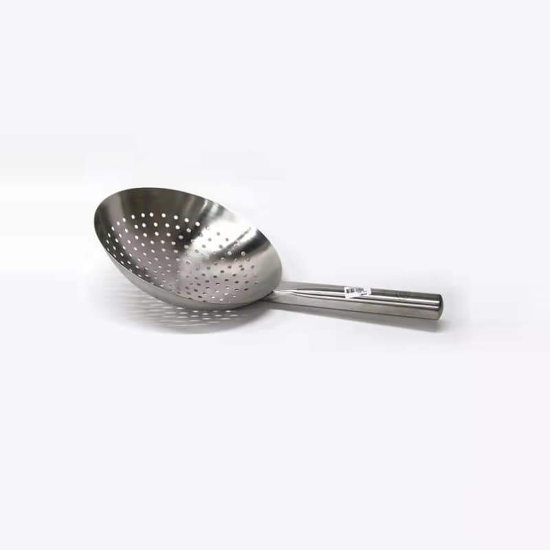 Kitchen Knock 000673 Stainless Steel Perforated Skimmer with Welded Handle – 260mm