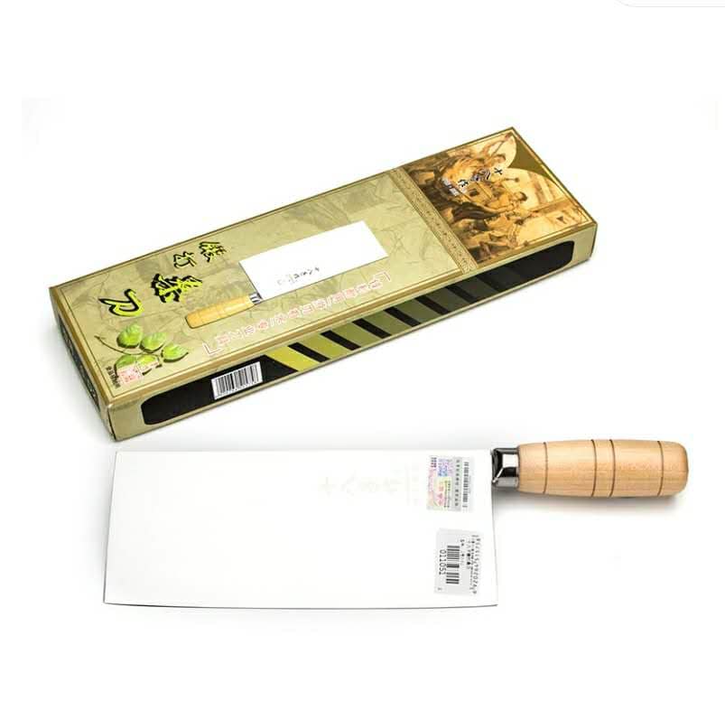 alt="Kitchen Knock Chinese Cleaver D2 – Forged Asian Chef Knife 011051"