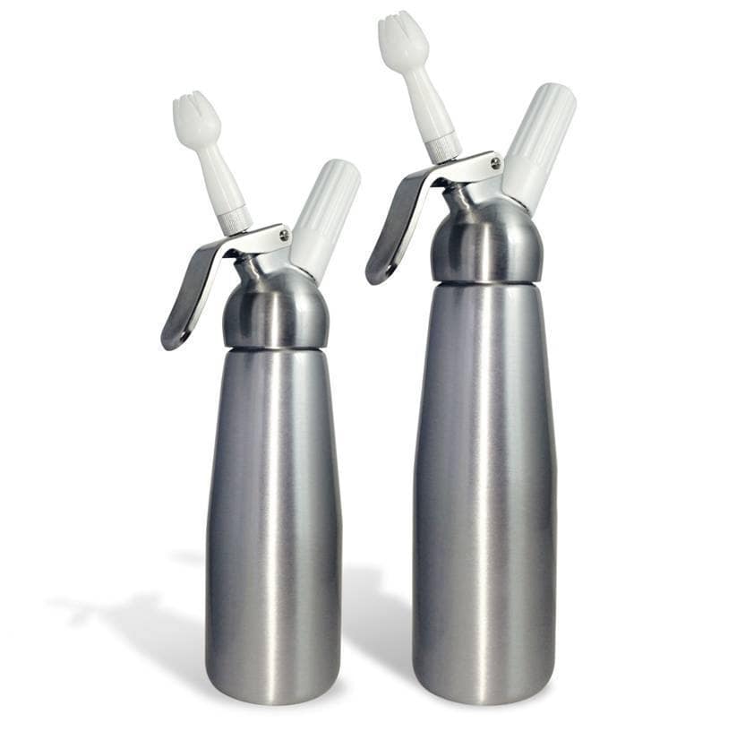 Best Whip CGB0002 Barista Plus 1L Cream Gun with Stainless Steel Head and Decorating Tips