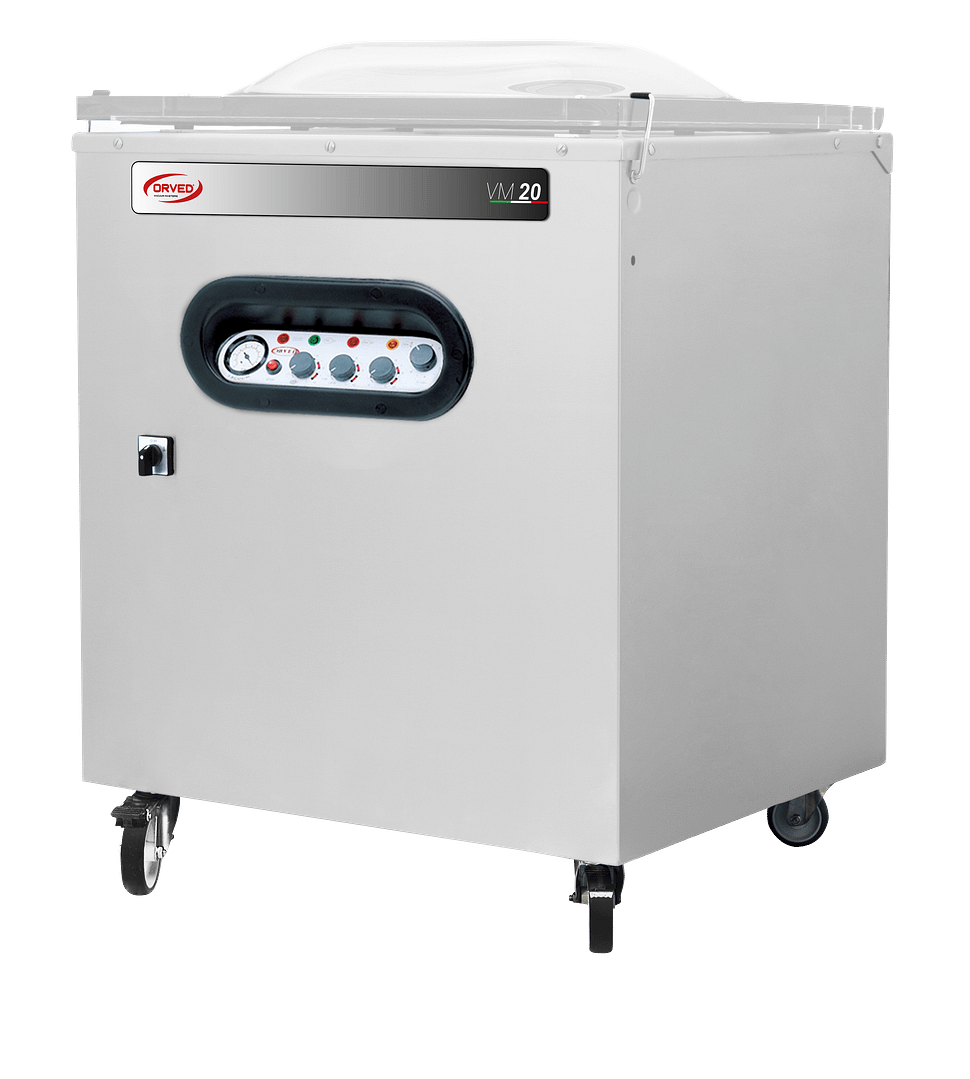 Orved VMO0020 VM20 Vacuum Sealer with 60m³/h Pump and Gas Flush