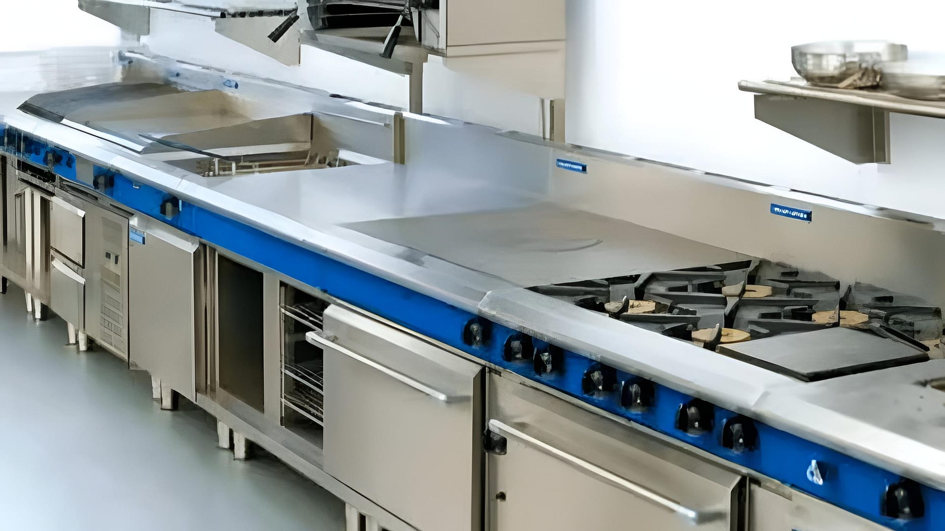 Blue Seal by Moffat—Evolution series fry and cookline selection on a white background for Australian commercial kitchens.