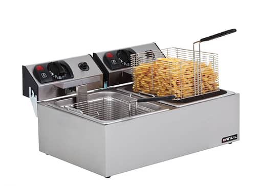 Anvil FFA0002 Double Pan Deep Fryer