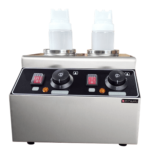 Anvil SWA0002 Sauce Warmer Double - Stainless steel construction with precise temperature control