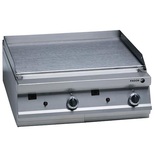 Fagor 900 series natural gas mild steel 2 zone fry top FTG9-10L (FTG9-10L)