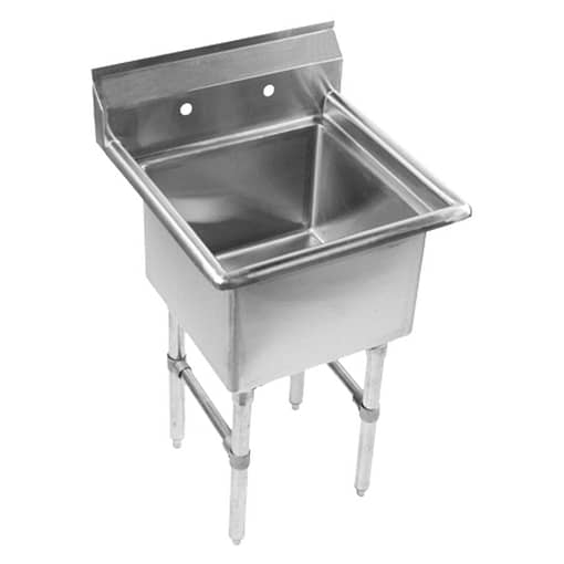 FED SKBEN01-1818N Stainless Steel Sink with Basin - 584mm