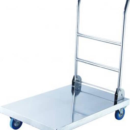 Kitchen Knock Stainless Steel Medium Folding Platform Trolley