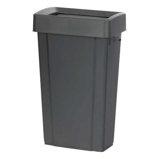 Waste Bin grey (slim rectangle) 80L 060278