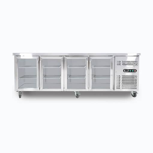 Bromic Chiller UBC2230GD-NR U/Bench 4DR GLS 553L