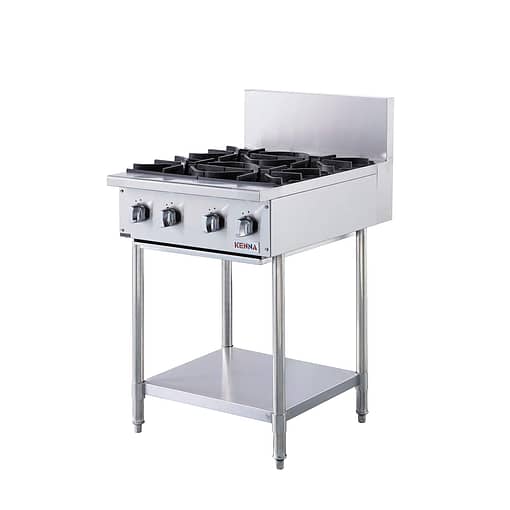 Kenna Commercial Gas Cooktop – 2, 4, or 6 Burners.