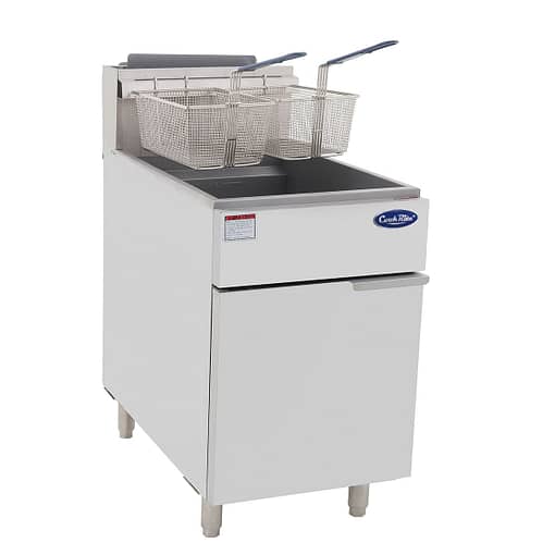 Cookrite ATFS-75 5-Tube Gas Deep Fryer NG / LPG