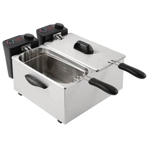 Caterlite Light Duty Fryer - 2x3.5Ltr - 2x2.2kW