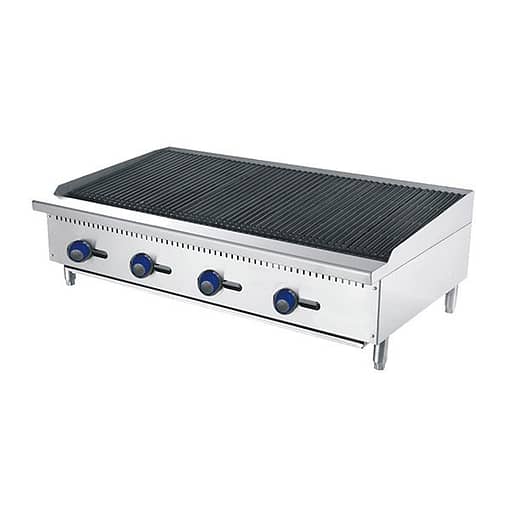 CookRite 1220MM Char Rock Broiler ATCB-48-LPG - Heavy-Duty Commercial Grill