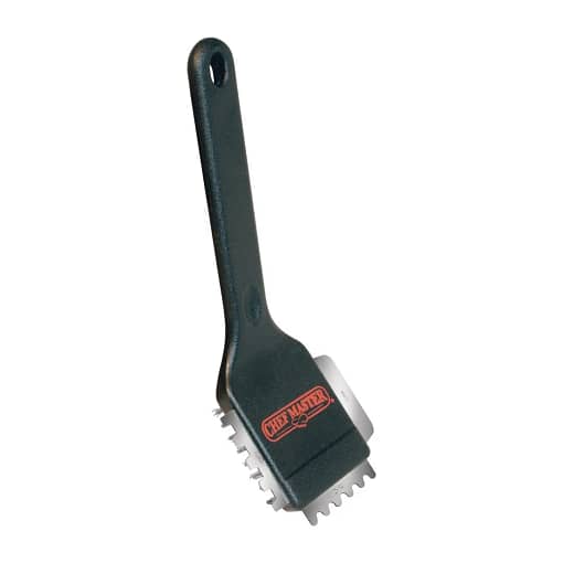 Chef Master Panini Brush with Stainless Steel Bristles & Scraper Blades