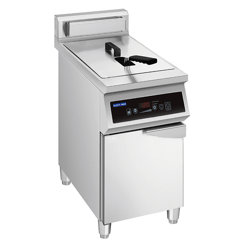 Electmax 700 Series Induction Single Fryer with Splashback