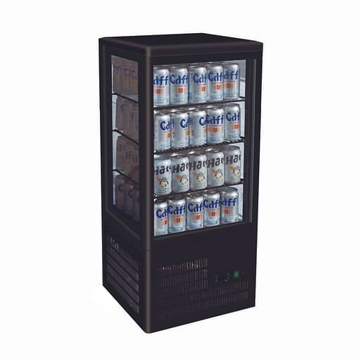 Thermaster TCBD78B Countertop Beverage Display Fridge