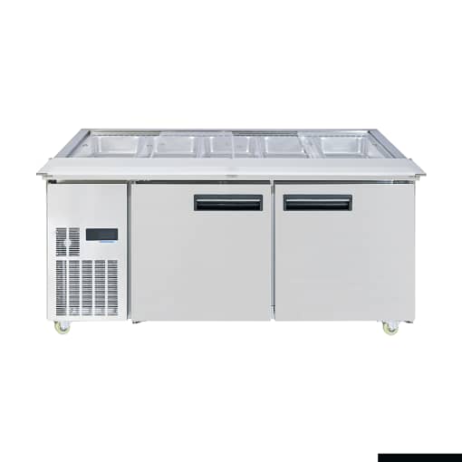 Thermaster Premium Wet and Dry Bain Marie Food Display 5x1/1 GN Pans PG180FE-XB