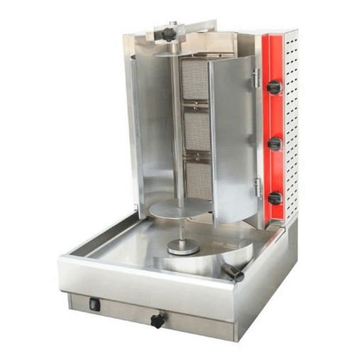 GasMax KB-3 Semi-Automatic 3 Burner NG Kebab Machine