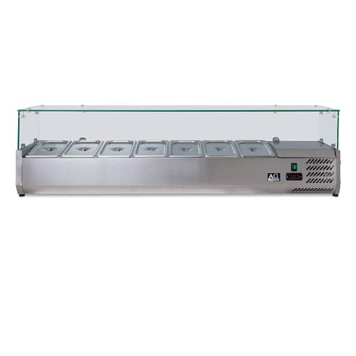 AG VRX1600-380 Bench Top Saladette / Pizza Showcase - 1600mm