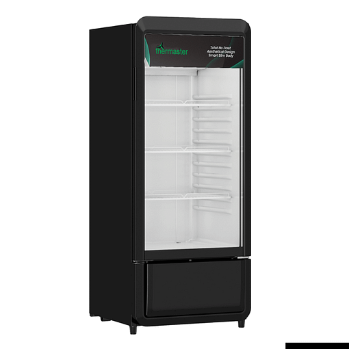 Thermaster SDC-178B Upright Glass Door Beverage Fridge - Commercial Use