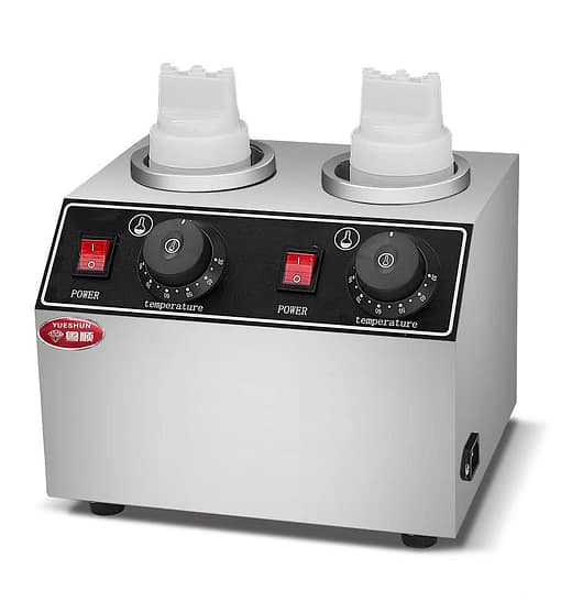 Kitchen Knock Double Head Chocolate and Sauce Warmer 416657
